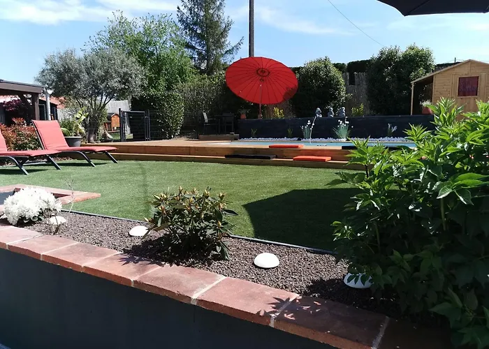 فندق مبيت وإفطار La Ferme De Pham Belberaud